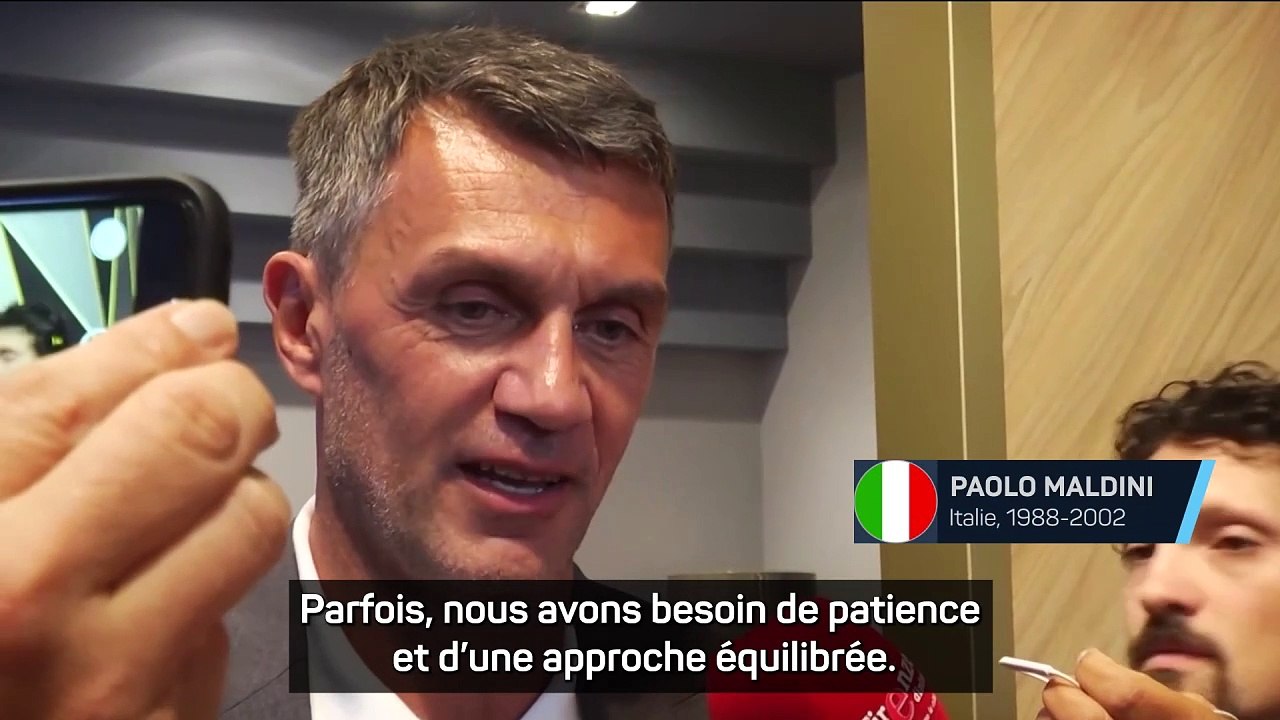 Maldini : “La victoire contre la France a été très bénéfique”