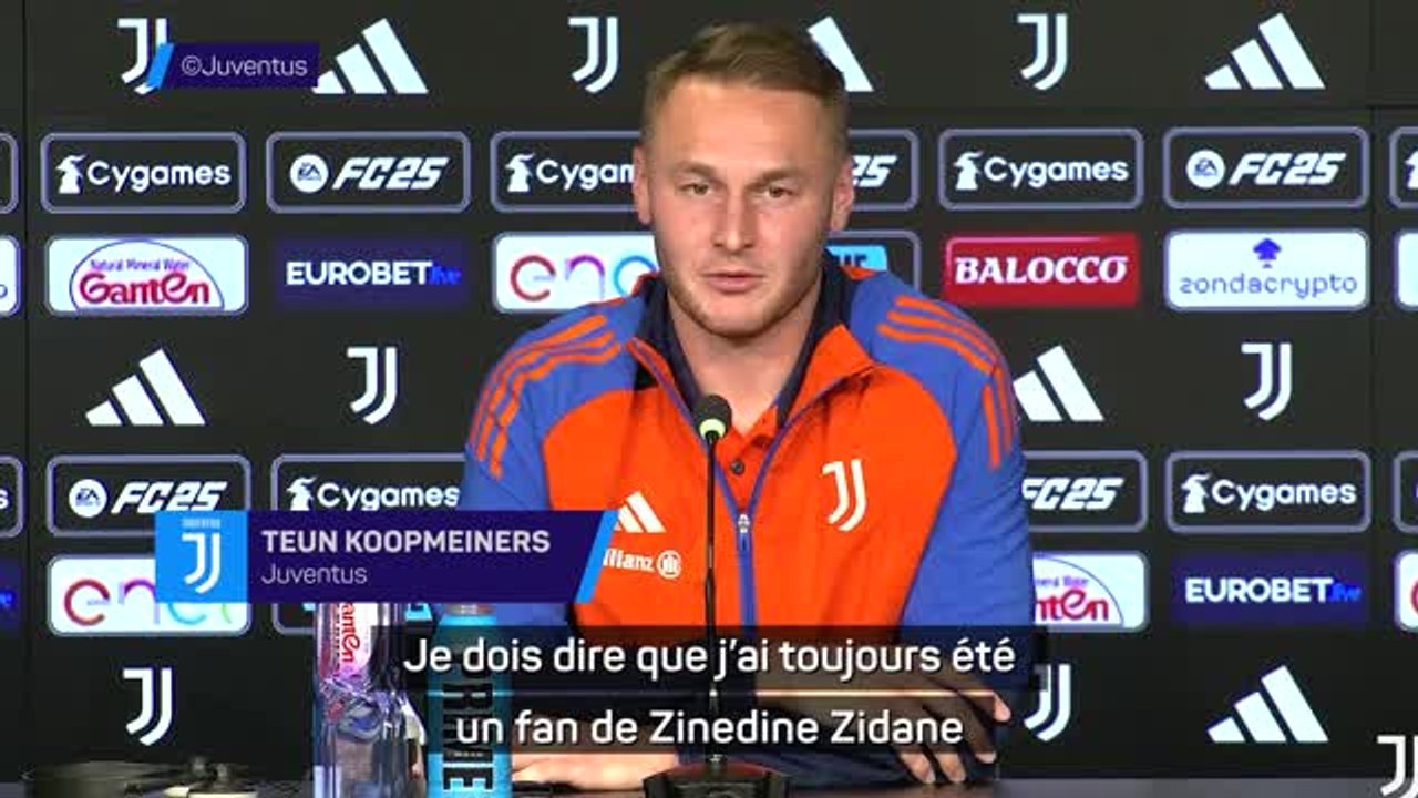Juventus - Koopmeiners : "J'ai toujours été un fan de Zidane"