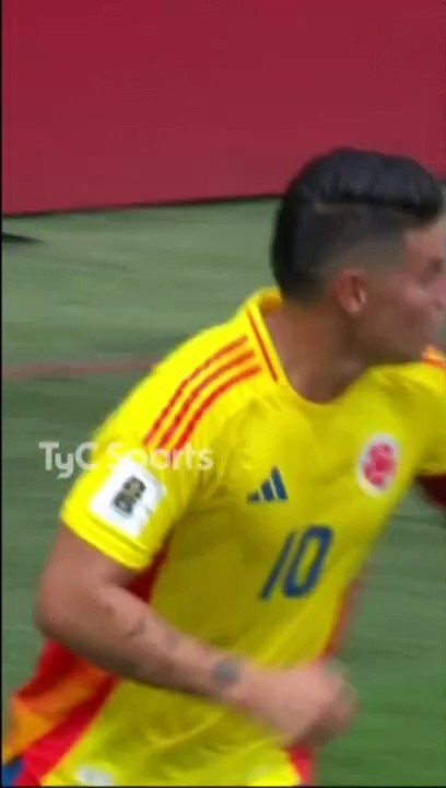 Gol de Colombia contra Argentina
