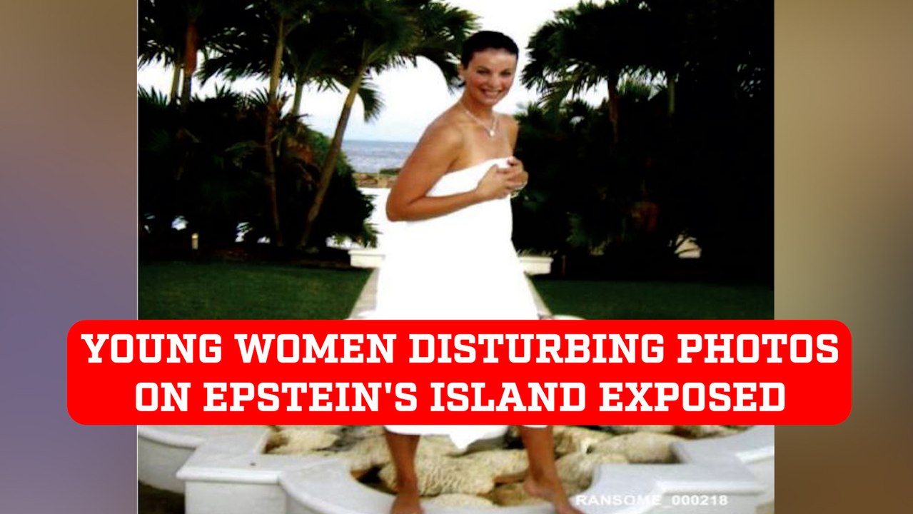 Jeffrey Epstein's private island exposed with disturbing photos of young women in court documents