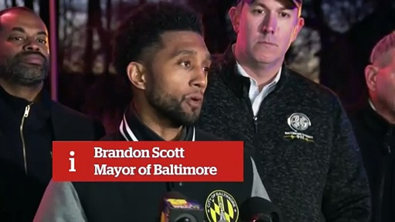 Baltimore bridge news conference