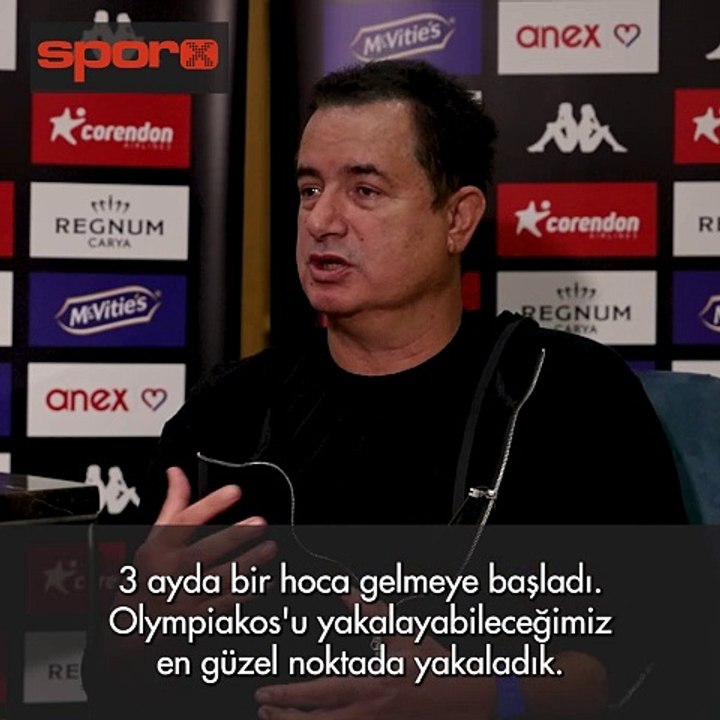 Acun Ilıcalı'dan F.Bahçe ve Konferans Ligi sözleri