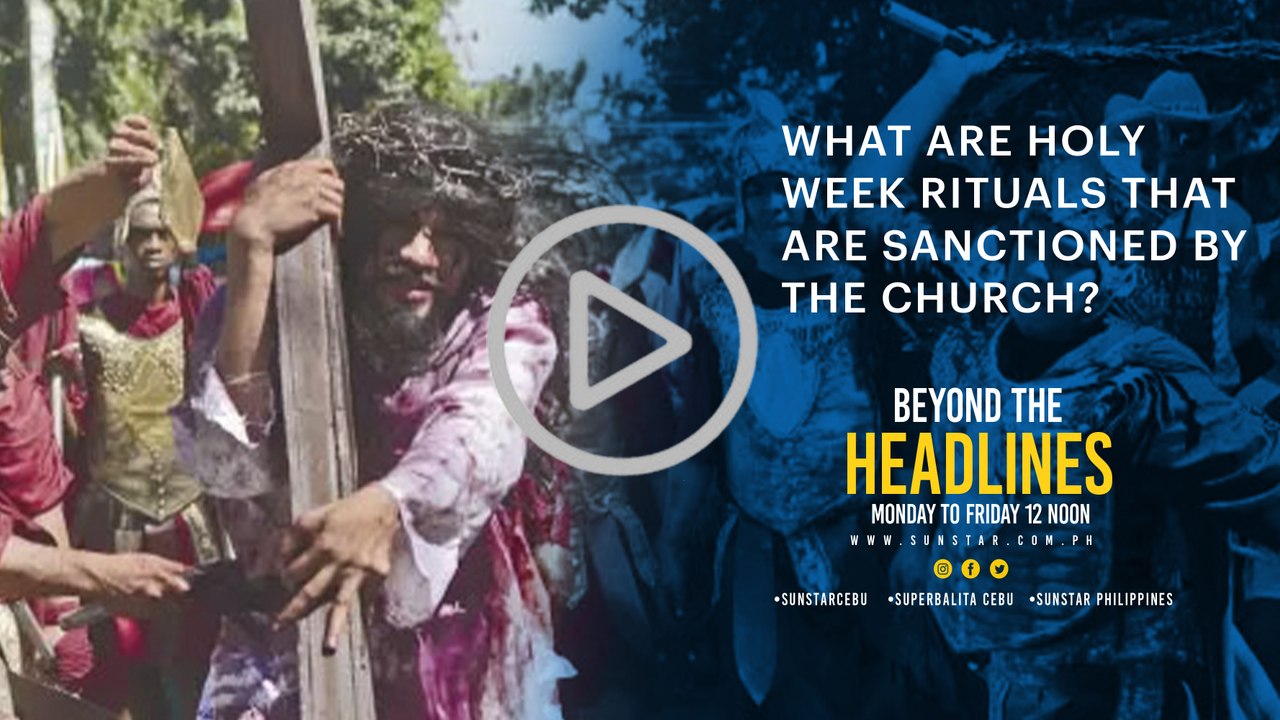 What are Holy Week rituals that are sanctioned by the Church?