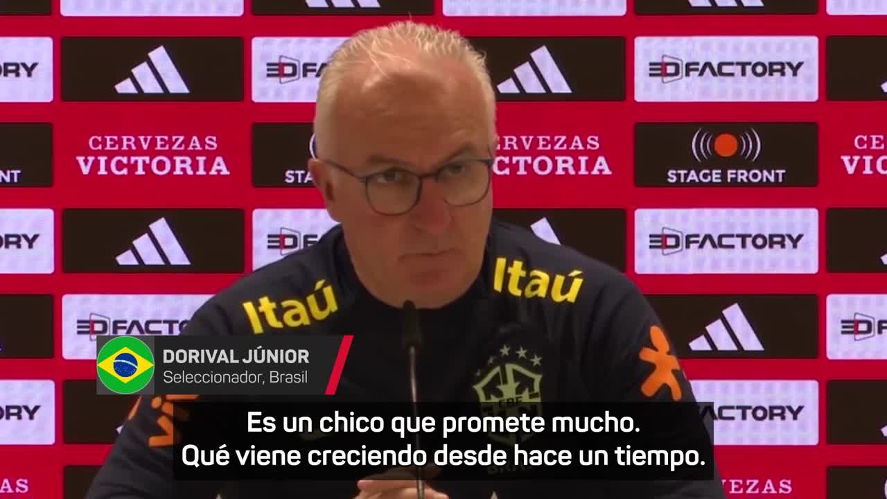 Brasil, feliz con Endrick