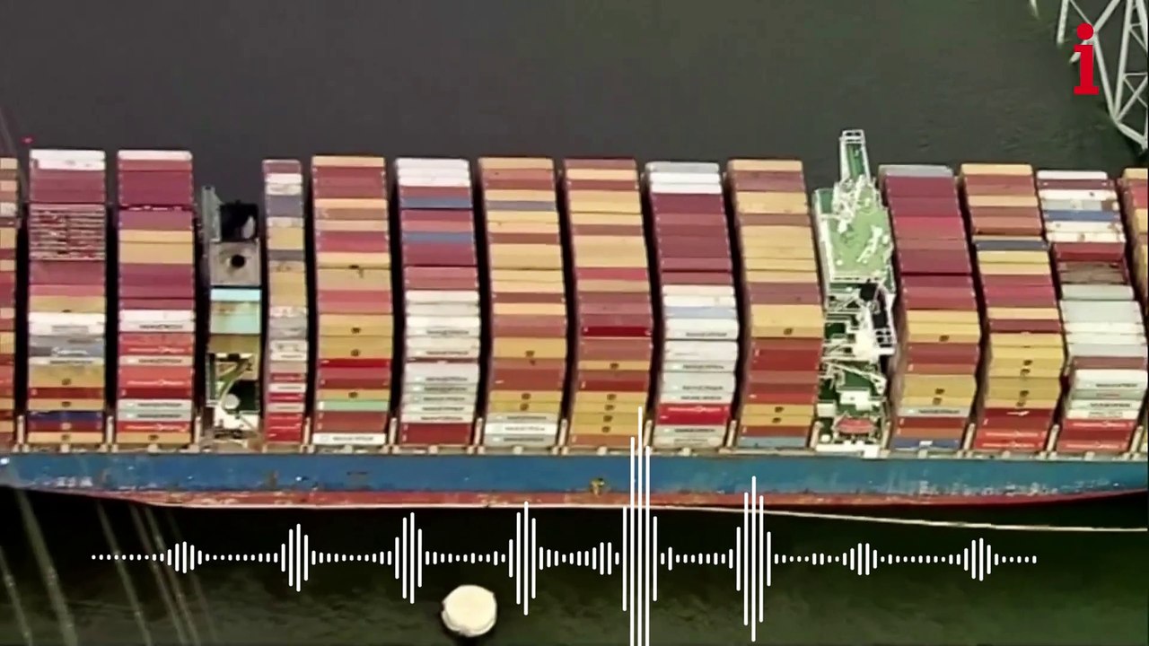 Police dispatch audio shows dramatic moments before Baltimore bridge collapse