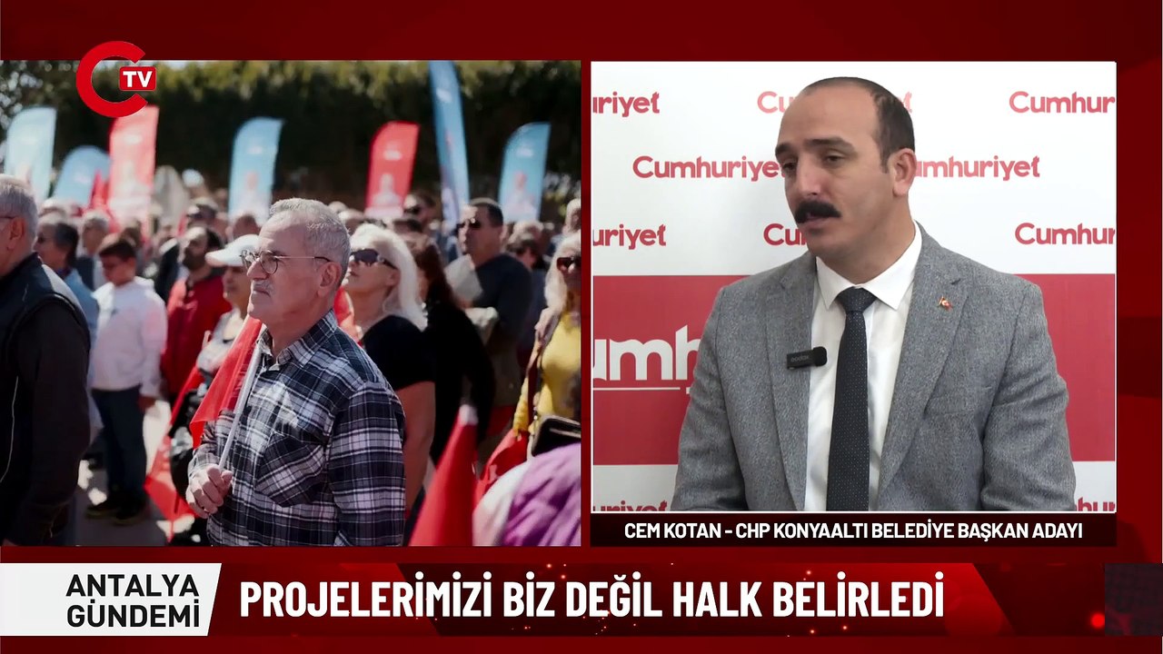 KOTAN: PROJELERİMİZİ BİZ BELİRLEMEDİK