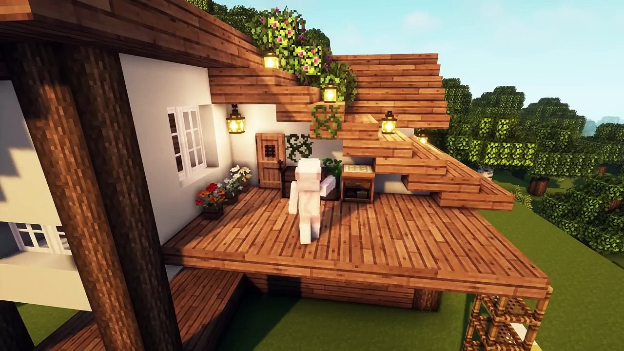 [Minecraft] ✨ Tutorial Rumah Cottagecore Estetika / Pondok / Paket Sumber Daya Kerajinan 16 Mizuno Oleh Delbert