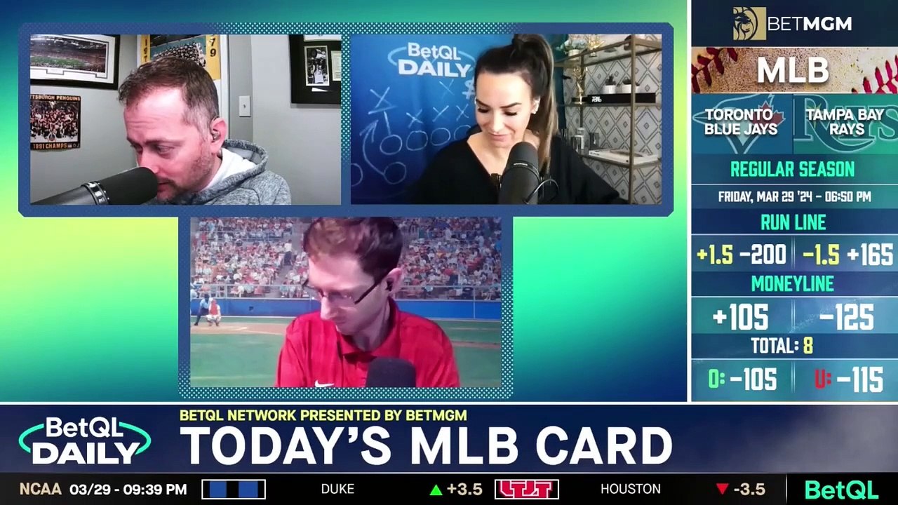 Today’s MLB Card & Bets (3/29)