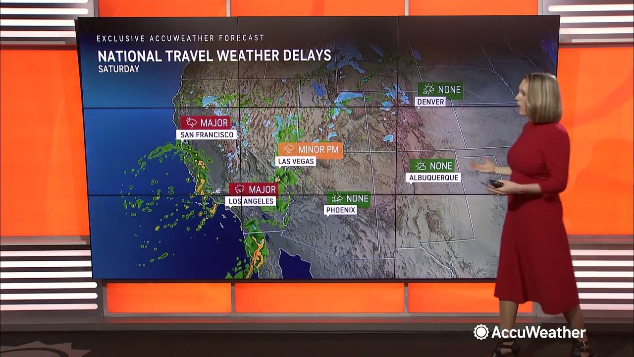 Storms to cause travel problems for the holiday weekend