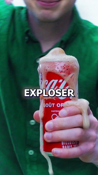 Comment OUVRIR un SODA secoué ?