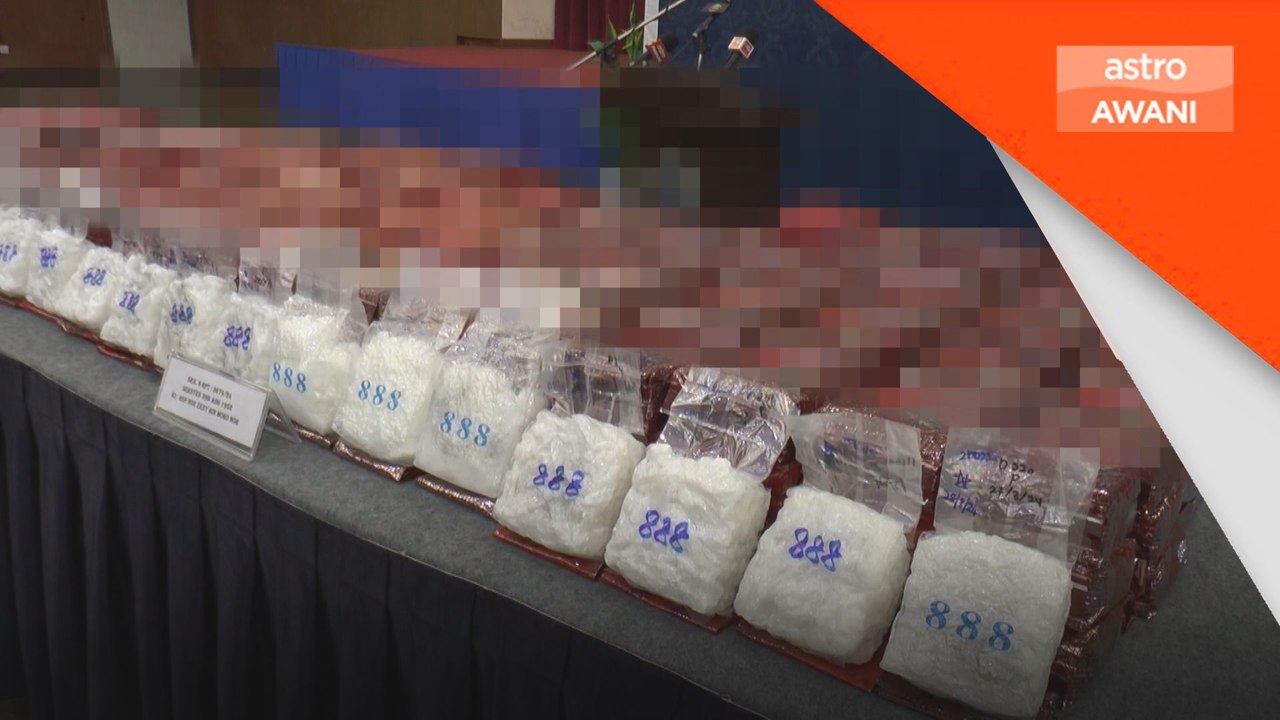 Syabu 312.7kg sembunyi dalam 5 kenderaan