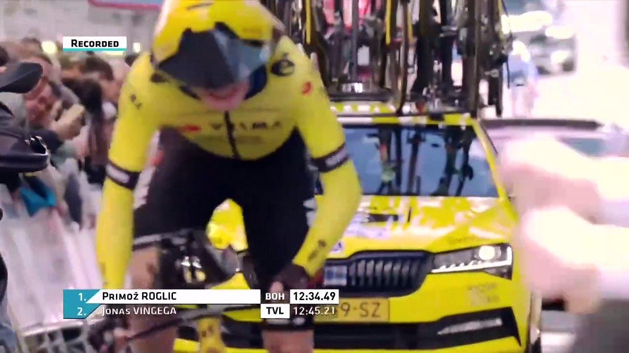 Vingegaard battu par Roglic et Evenepoel malgré leurs boulettes