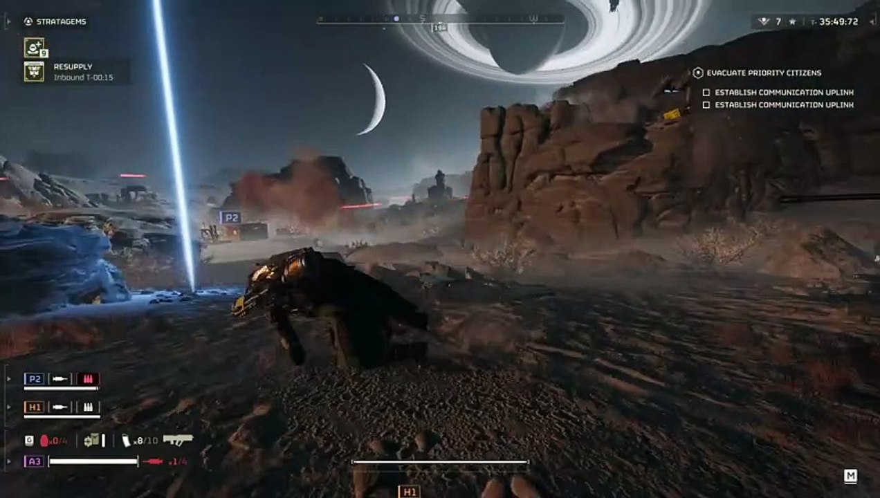 HELLDIVERS 2 - ALERT_ AT-AT WALKERS HAVE BEEN DEPLOYED BY THE AUTOMATONS!