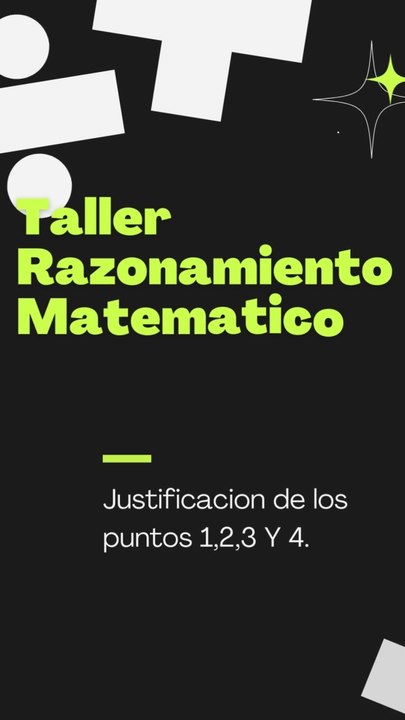 TALLER RAZONAMIENTO MATEMATICO