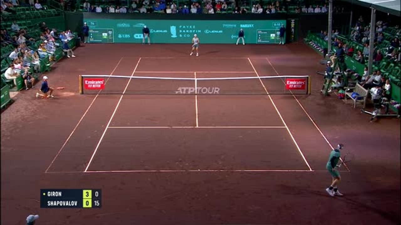 Houston - Giron élimine Shapovalov