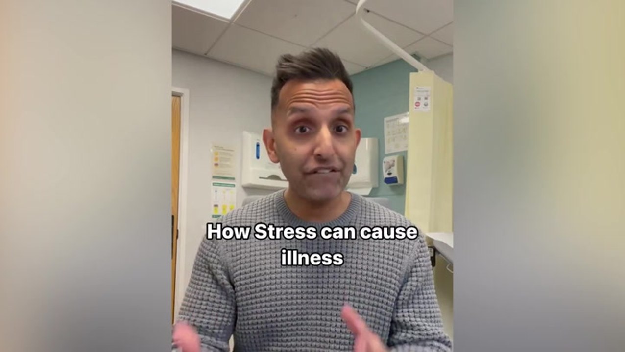 Doctor explains how stress can cause physical illness - and when to visit your GP