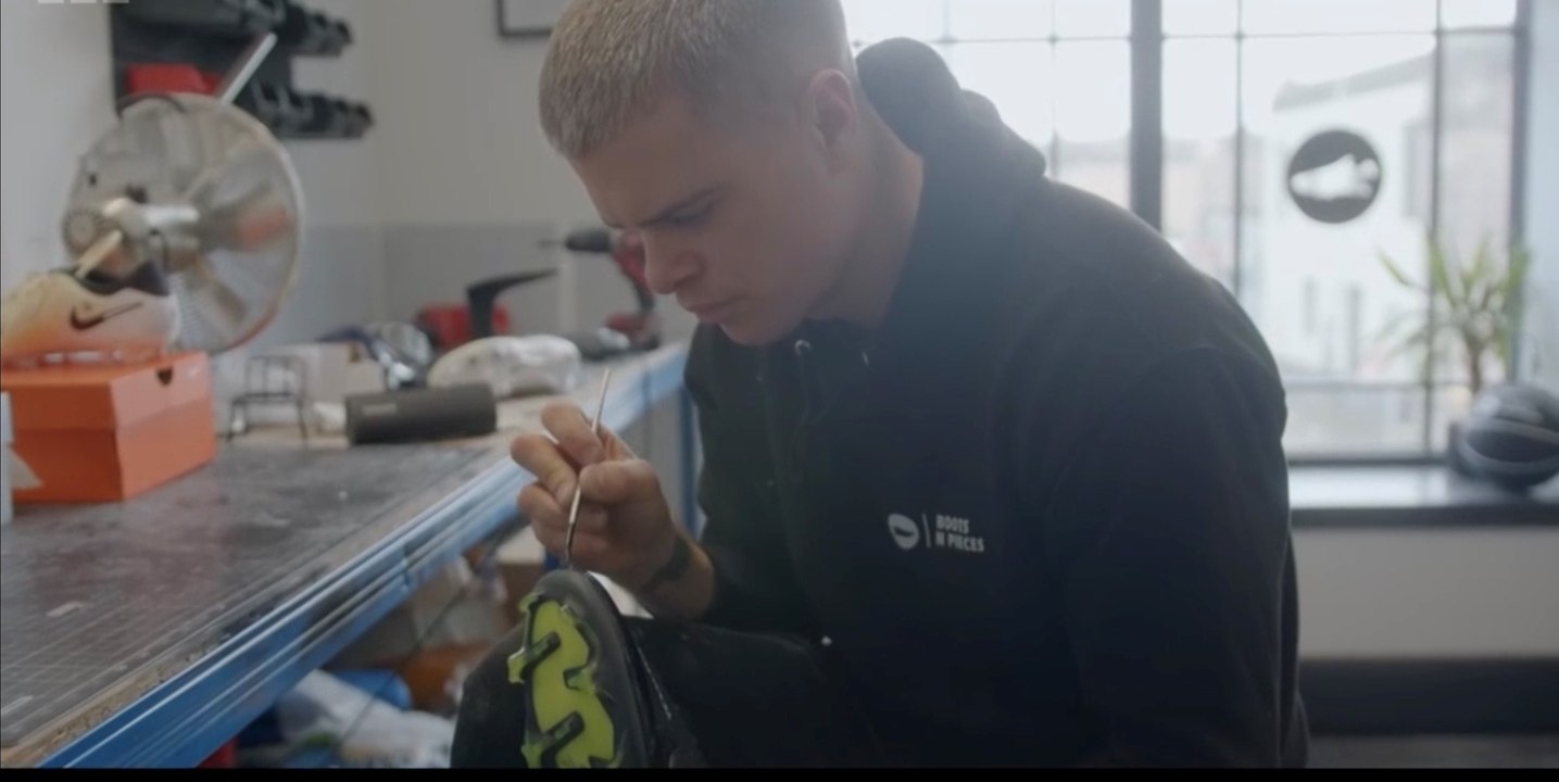 Man turns football boot hobby into dream job - supplying Europe's top players