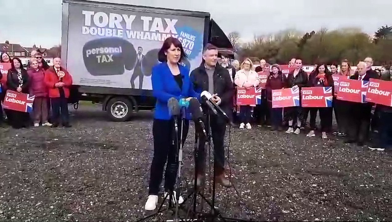 Rachel Reeves, Shadow Chancellor visits Blackpool