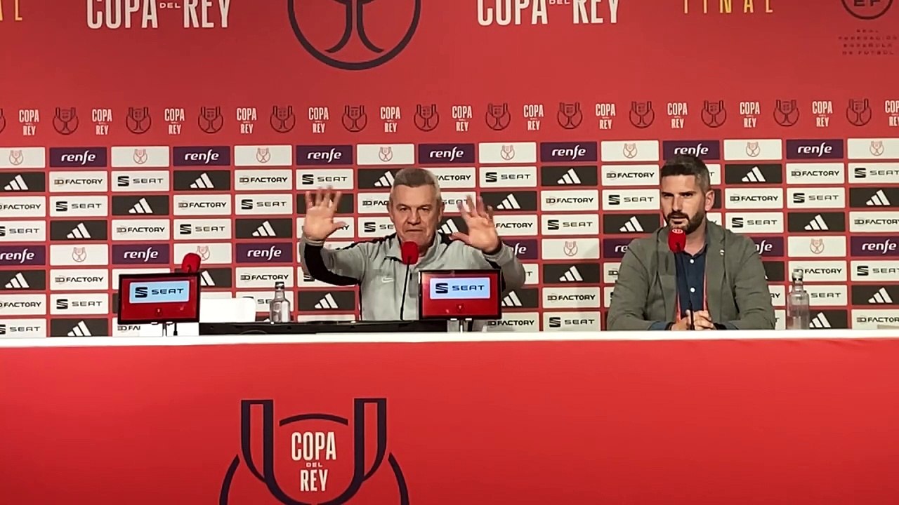Rueda de Prensa de Javier Aguirre