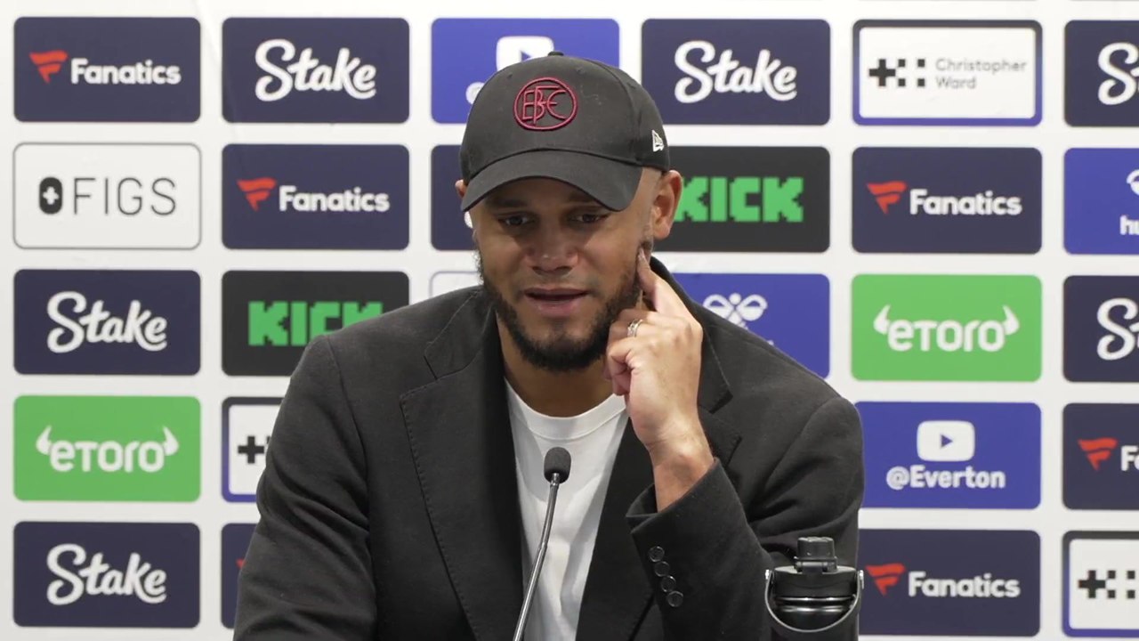 Kompany reaction to Everton 1-0 Burnley