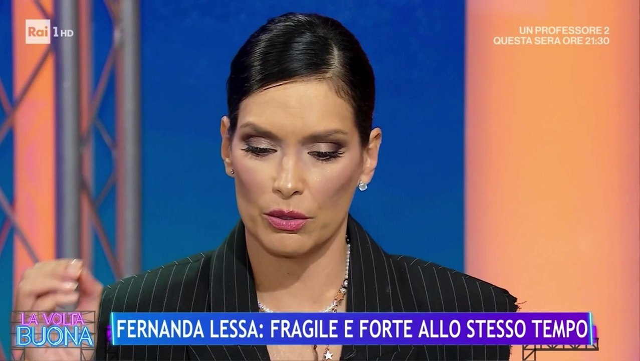 Fernanda Lessa dipendenza alcol