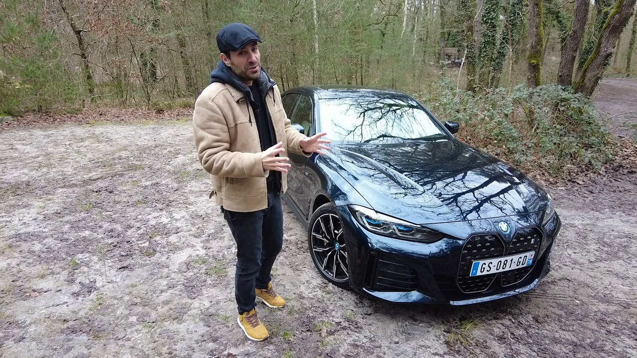 ESSAI BMW i4 : Largement mieux qu'une TESLA Model 3 !