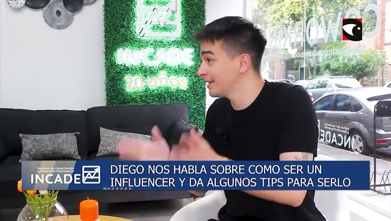 INCADE: Diego Gasc nos habla sobre como ser influencer y da algunos tips para serlo