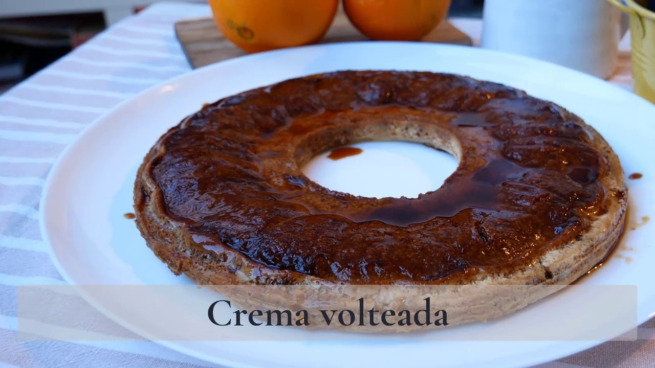 Crema volteada peruana