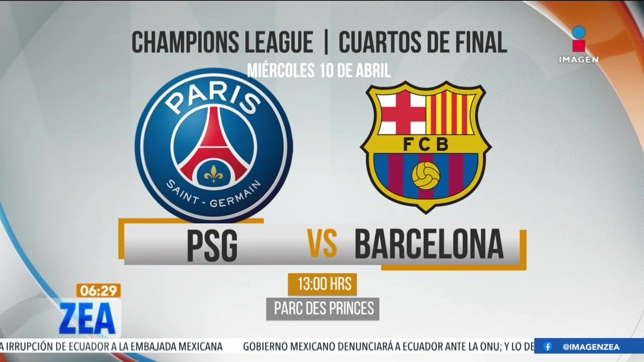 ¡BARCELONA CONFRONTARÁ AL PSG EN LA IMPERDIBLE CHAMPIONS! | Imagen Deportes