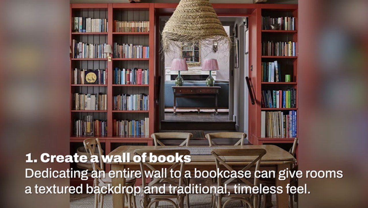 Using Books To Decorate Your Rooms
