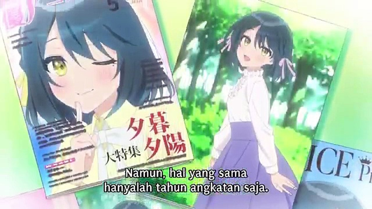 (Ep1) 声优广播的两面 Ep 1 - Sub Indo (声優ラジオのウラオモテ) (Les deux faces de la radio de doubleur)