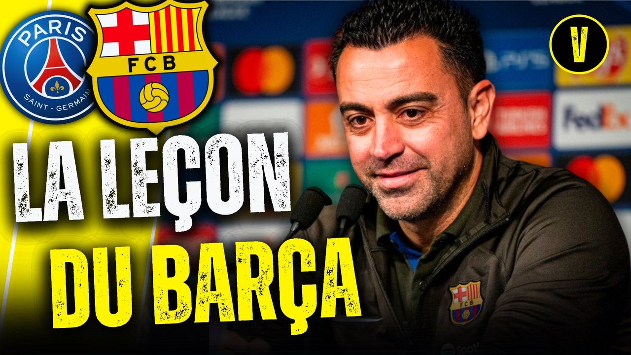  Comment le BARCA de XAVI a CORRIGÉ le PSG de LUIS ENRIQUE !