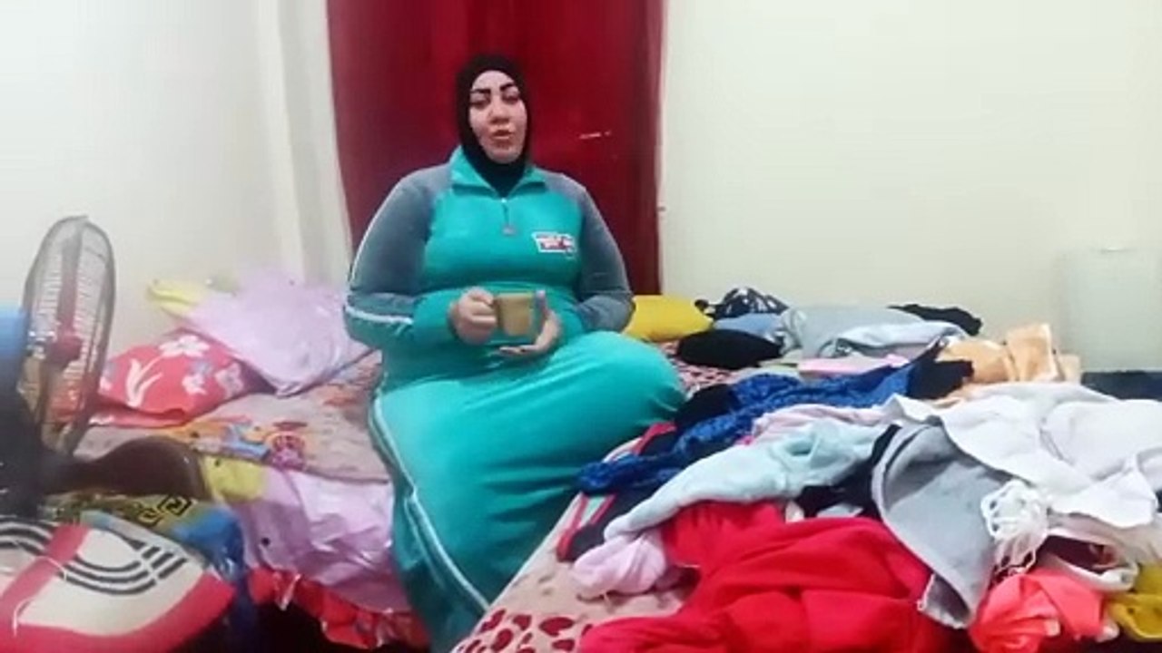 روتين محجبة عريضة بتطبق الغسيل