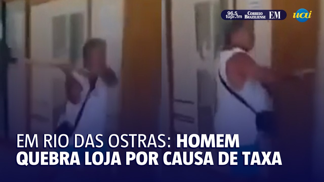 Dia de fúria na cidade de Rio das Ostras