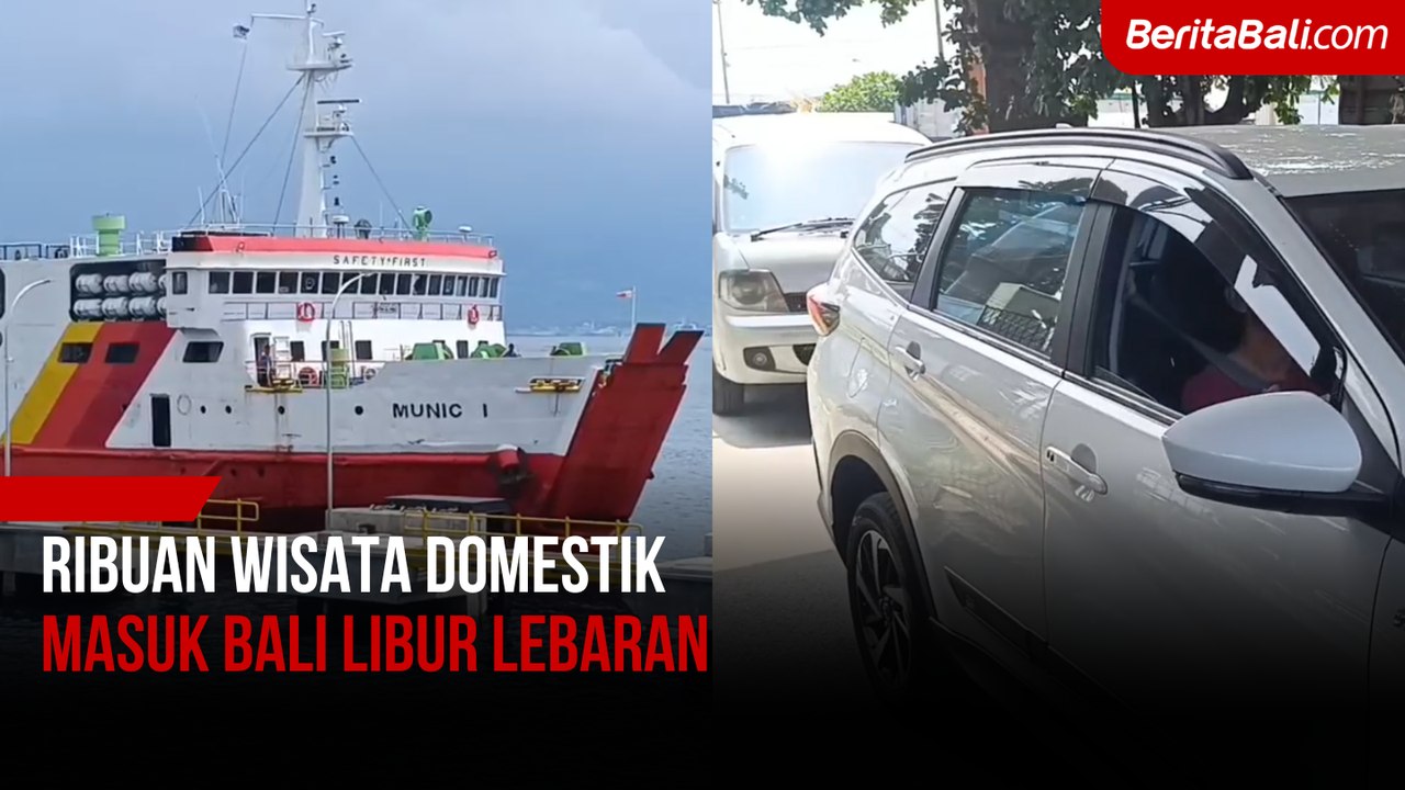 Ribuan Wisata Domestik Masuk Bali Libur Lebaran