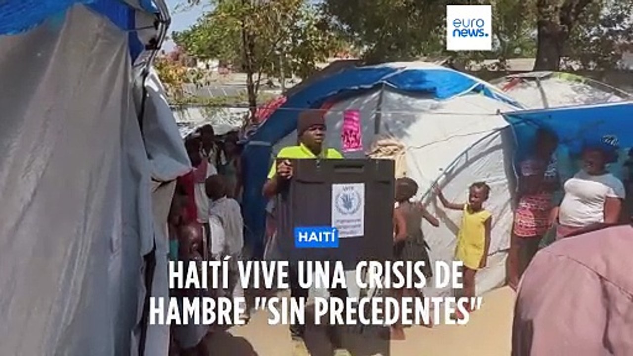 Haití vive la hambruna más crítica del país de los últimos 12 años