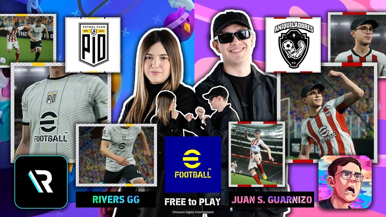 eFootball 2024 - Juan S. Guarnizo (Aniquiladores FC) y Rivers GG (Pio FC))