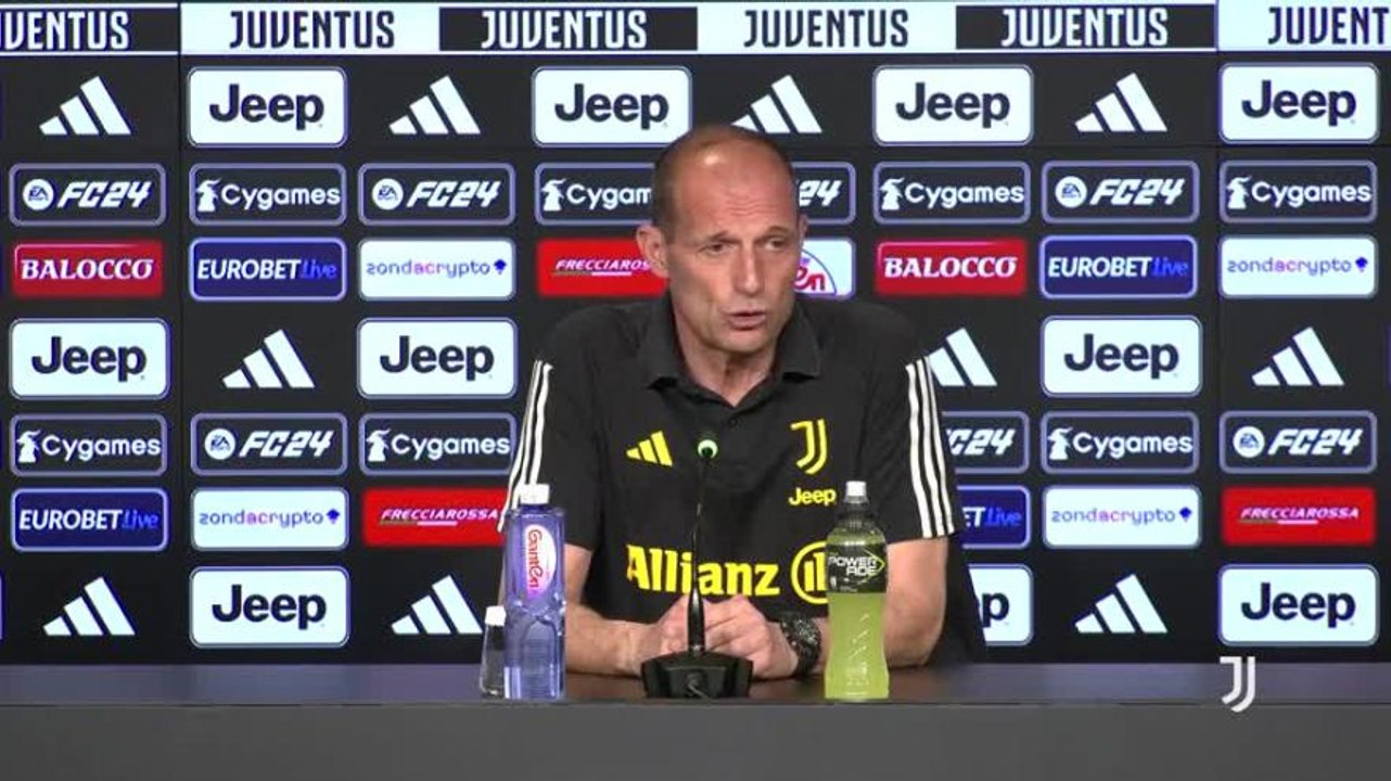 Allegri: "Il lavoro fatto proseguirà con Giuntoli"