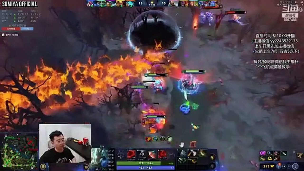 Signature Invoker vs Annoying Windwaker Pangolier | Sumiya Stream Moments 4277