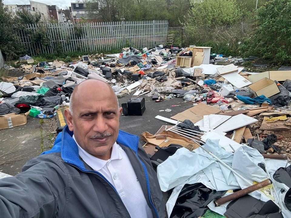 Fly-tipping in Dudley