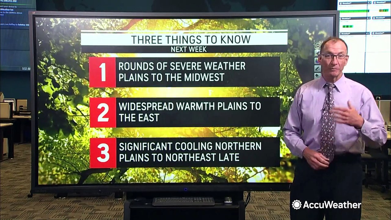 More severe weather possible in the 3rd week of April