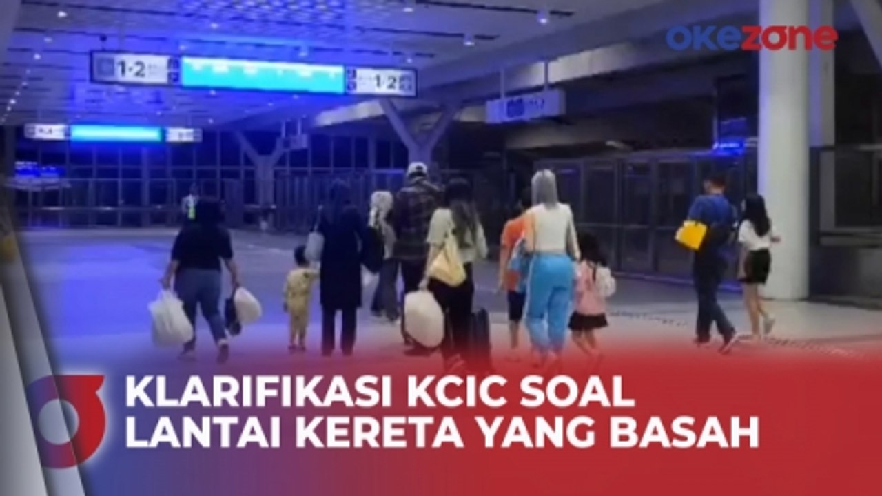 Lantai Kereta Cepat Whoosh Basah saat Hujan Deras, KCIC Beri Klarifikasi
