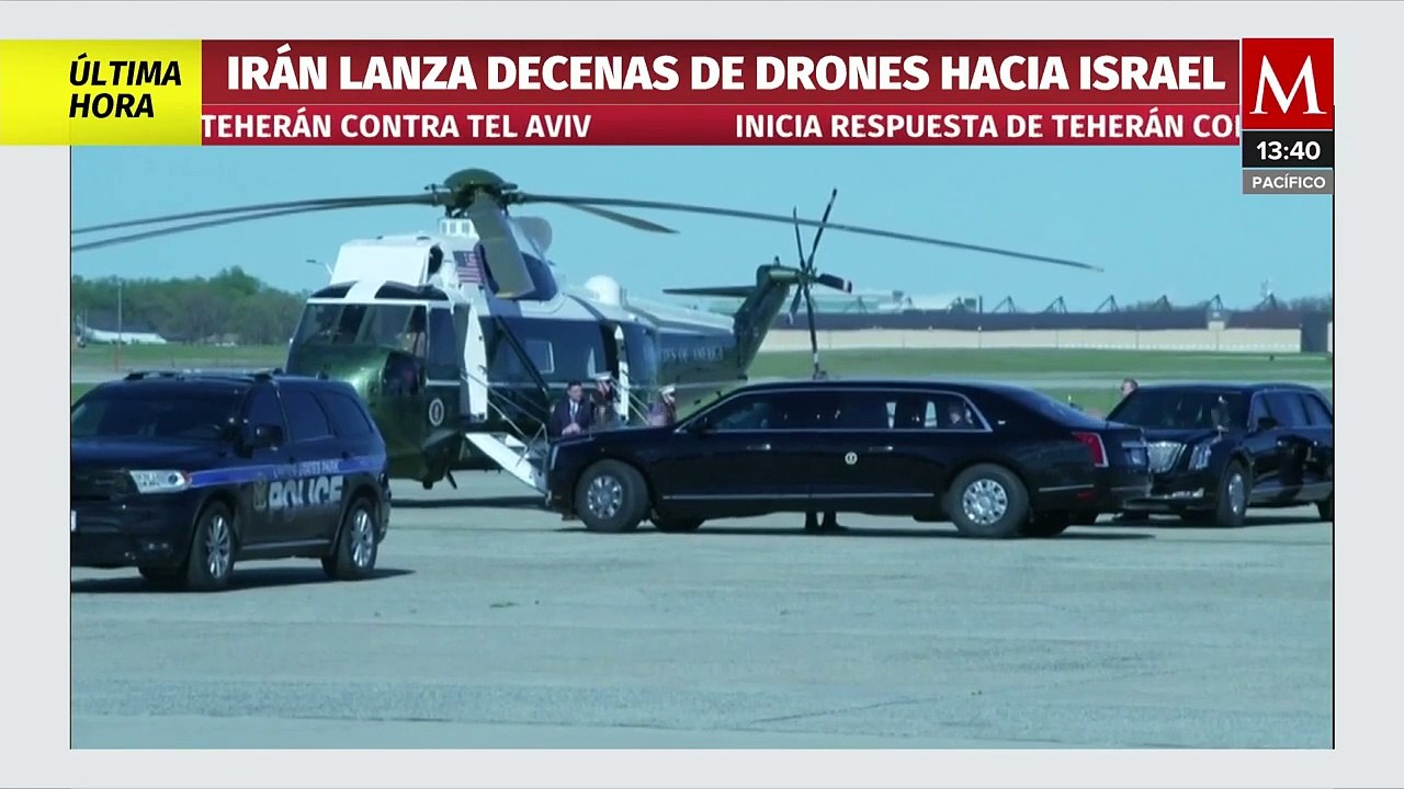 Irán inicia ataque con drones contra Israel