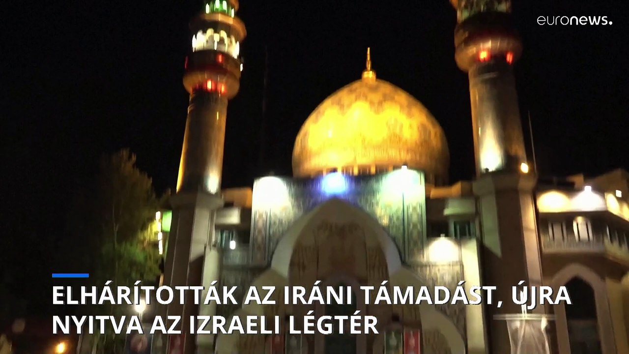 Kudarcba fulladt Irán történelmének első légitámadása Izrael ellen