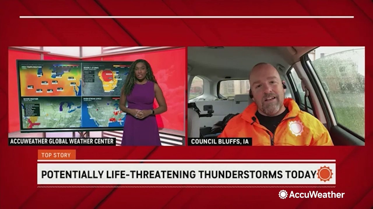 Potentially life-threatening storms in the Midwest