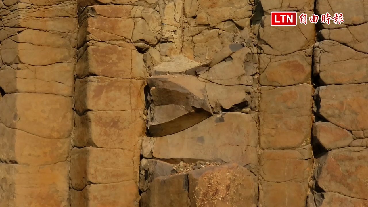 網民創意無限 大菓葉玄武岩柱赫見「龍頭」