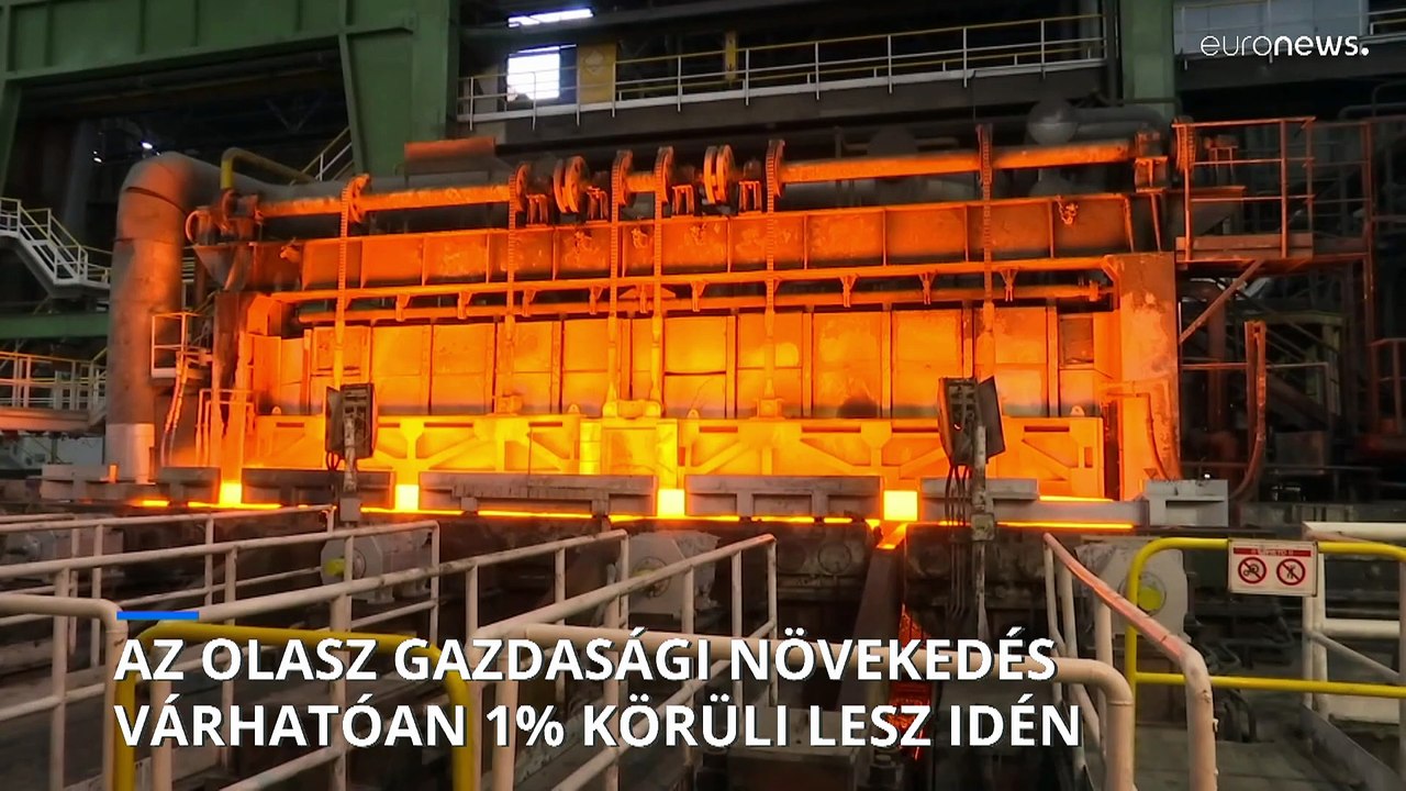 Olaszország várható gazdasági növekedése 2024-ben 1% körül lesz