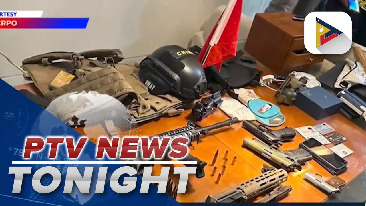 NCRPO arrested Chinese national with high-powered firearms