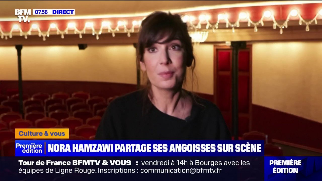 Nora Hamzawi partage ses angoisses sur scène