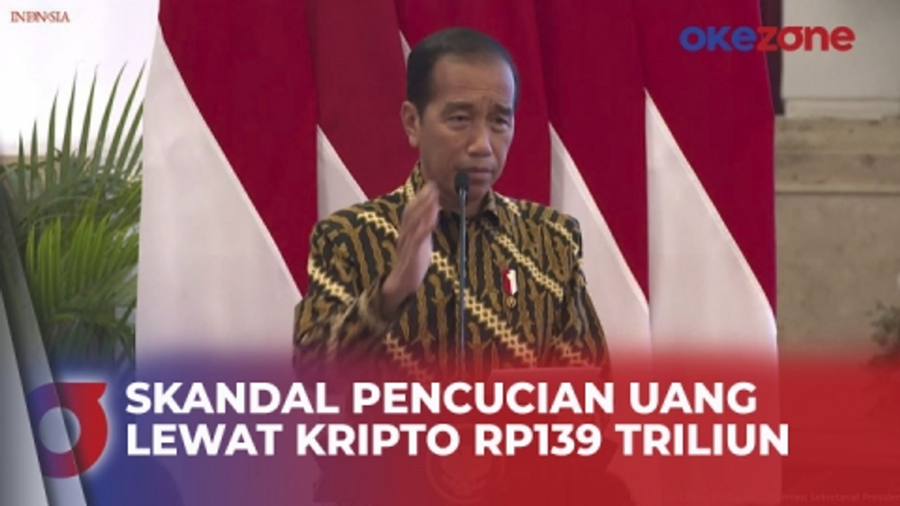 Jokowi Ungkap Indikasi Pencucian Uang Lewat Aset Kripto Rp139 Triliun